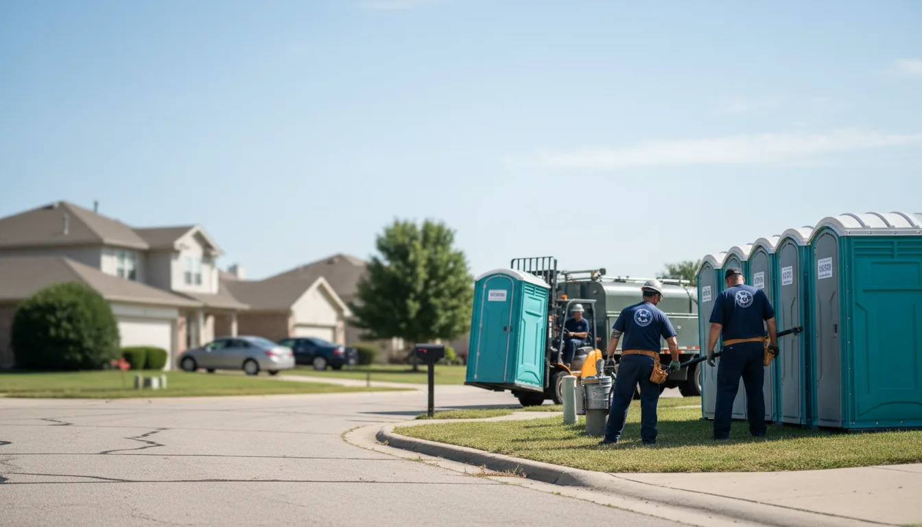 Porta Potty Rental in Thrall, TX near me
